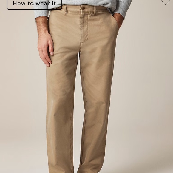 J Crew Men’s Classic Chino 32W 32L - Picture 1 of 2